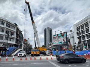 รฟม. เร่งเสริมความแข็งแรงของดิน ลดการรั่วซึมของน้ำเข้าอุโมงค์รถไฟฟ้าวงเวียนใหญ่